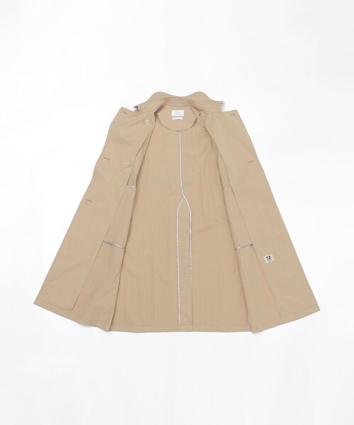 S.ESSENTIALS(エスエッセンシャルズ)の「トレンチディテールジレ(トレンチコート・レディース・ベージュ/チャコールグレー・38)」の15枚目の写真