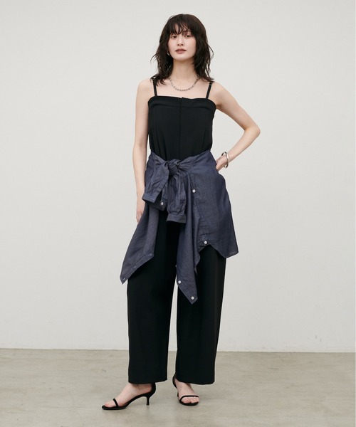 LARUTA(ラルータ)の「【LARUTA】シアーデニムシャツ(シャツ/ブラウス・レディース・ブルー/ブルー系その他/サックスブルー・FREE)」の15枚目の写真