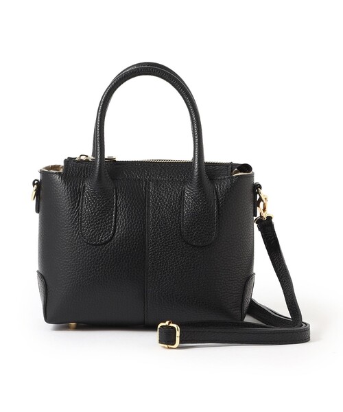 amaca（アマカ）の「ミロス ショルダーバッグ（ショルダーバッグ・レディース・ブラック/ホワイト・FREE）」の2枚目の写真