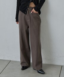 ツイル切替ストレートパンツ