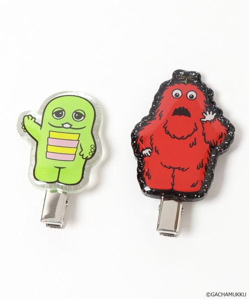 Me%(ミィパーセント)の「【ガチャピン・ムック/ガーとムー】ヘアピンSET 650247(ヘアピン・レディース・ホワイト/その他1・FREE)」の12枚目の写真