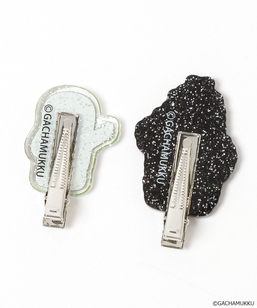 Me%(ミィパーセント)の「【ガチャピン・ムック/ガーとムー】ヘアピンSET 650247(ヘアピン・レディース・ホワイト/その他1・FREE)」の14枚目の写真