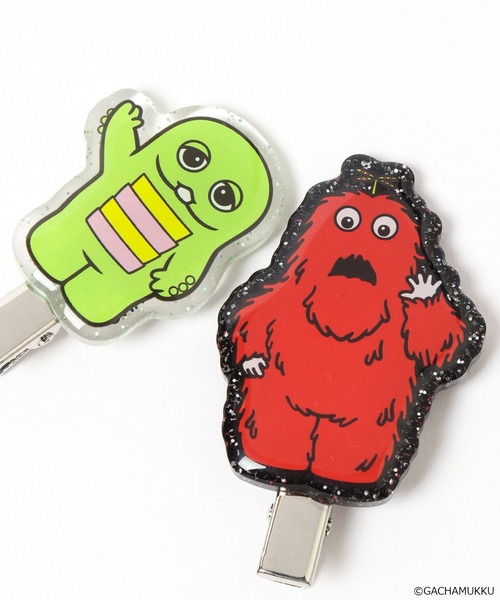 Me%(ミィパーセント)の「【ガチャピン・ムック/ガーとムー】ヘアピンSET 650247(ヘアピン・レディース・ホワイト/その他1・FREE)」の18枚目の写真