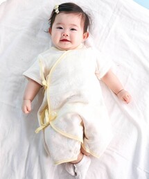 SLAP SLIP BABY | 【お揃い】モチーフ総柄カバーオールベビー(70cm)(ロンパース)