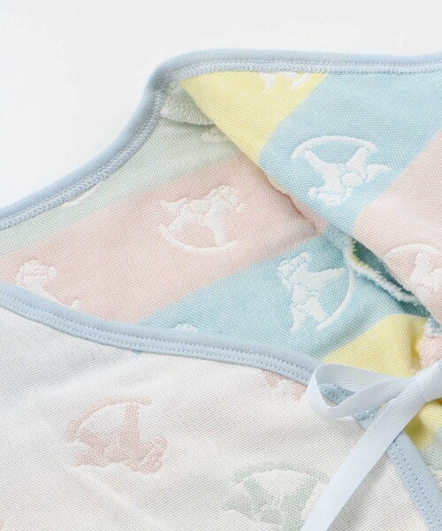 SLAP SLIP BABY(スラップスリップベビー)の「【お揃い】モチーフ総柄カバーオールベビー(70cm)(ロンパース・キッズ・ブルー系その他/ホワイト系その他2・70cm)」の13枚目の写真