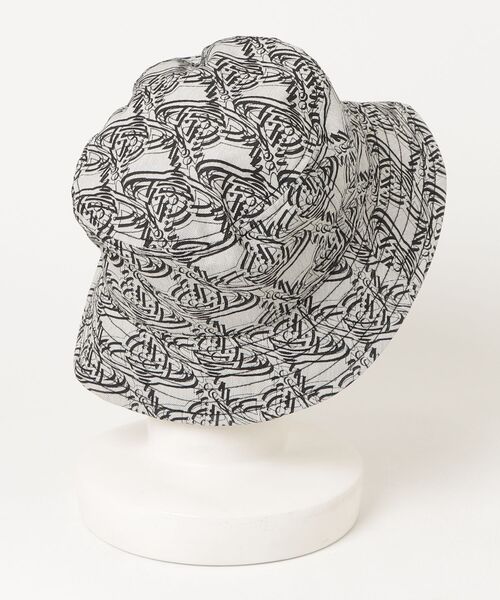 Vivienne Westwood MAN（ヴィヴィアンウエストウッドマン）の「ORB REPEAT BUCKET HAT（ハット・メンズ・ライトブルー/グレー・S/M）」の3枚目の写真
