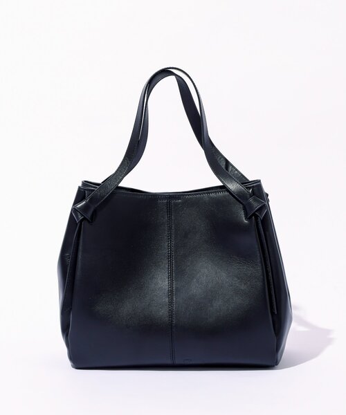 gemeil（ジェムイル）の「ポーチSETノットハンドルトートバッグ(PT-363)（トートバッグ・レディース・グレイッシュベージュ/ブラック・FREE）」の10枚目の写真