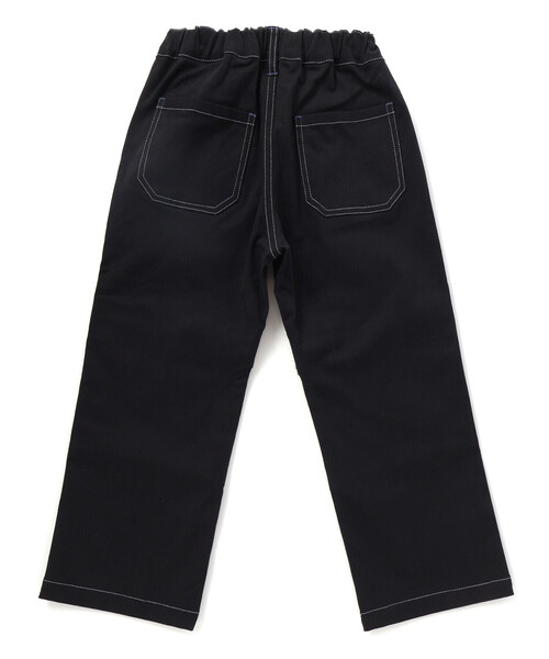 WASK(ワスク)の「アーカイブ配色ステッチワイドストレッチパンツ(その他パンツ・キッズ・ブラウン/ブラック・140cm/130cm/150cm/160cm)」の7枚目の写真