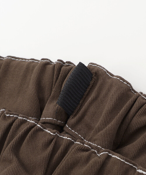 WASK(ワスク)の「アーカイブ配色ステッチワイドストレッチパンツ(その他パンツ・キッズ・ブラウン/ブラック・140cm/130cm/150cm/160cm)」の16枚目の写真