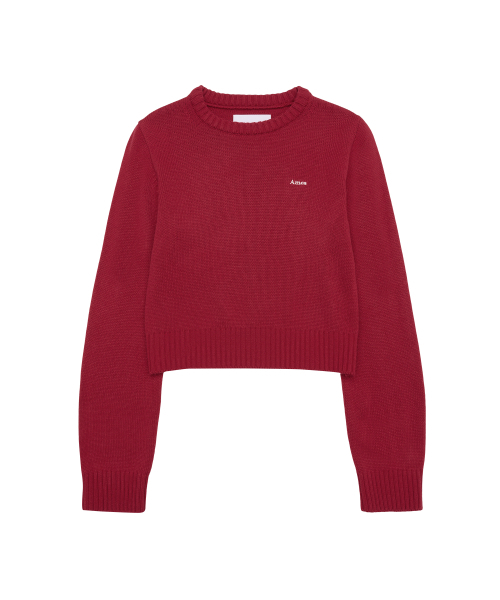 AMESWORLDWIDE（アメスワールドワイド）の「BASIC SMALL LOGO KNIT RED（ニット/セーター・レディース・その他・SMALL/MEDIUM/LARGE）」の10枚目の写真