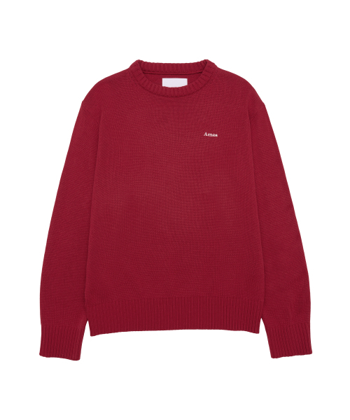 AMESWORLDWIDE（アメスワールドワイド）の「BASIC SMALL LOGO KNIT RED（ニット/セーター・レディース・その他・SMALL/MEDIUM/LARGE）」の11枚目の写真