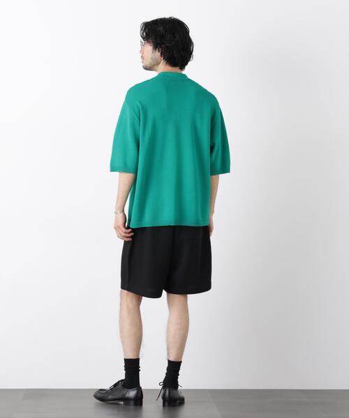 NANO universe(ナノユニバース)の「ジャガードニットソーショートパンツ(セットアップ可)(その他パンツ・メンズ・カーキ/ブラック/モカ/グレー系その他4・L/M/S)」の11枚目の写真
