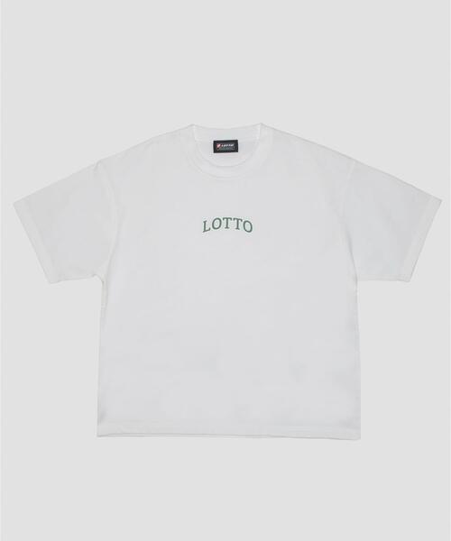 LOTTO（ロット）の「LOTTO　ARCH LOGO SHORT-SLEEVE T-SHIRTS（Tシャツ/カットソー・メンズ・グレー/ブラック/ホワイト・MEDIUM/X-LARGE/LARGE/XX-LARGE）」の4枚目の写真