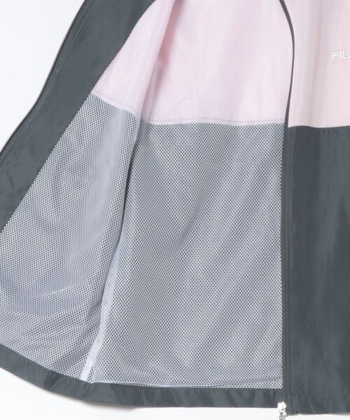 FILA（フィラ）の「《FILA》WIND TRACK JACKET（ジャージ・レディース・ピンク/ブラック/レッド・L/LL/M）」の5枚目の写真