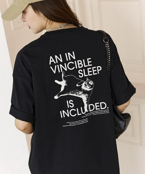 PUBLUX(パブリュクス)の「PUBLUX/パブリュクス <機能性素材>BC/VINCIBLE SLEEP TEE(Tシャツ/カットソー・レディース・ライトグレー/ホワイト/ブラック/ネイビー・SMALL/MEDIUM/LARGE)」の3枚目の写真
