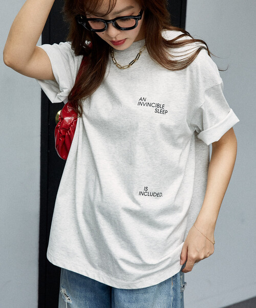 PUBLUX(パブリュクス)の「PUBLUX/パブリュクス <機能性素材>BC/VINCIBLE SLEEP TEE(Tシャツ/カットソー・レディース・ライトグレー/ホワイト/ブラック/ネイビー・SMALL/MEDIUM/LARGE)」の20枚目の写真