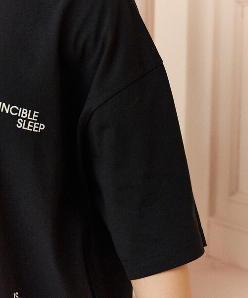 PUBLUX(パブリュクス)の「PUBLUX/パブリュクス <機能性素材>BC/VINCIBLE SLEEP TEE(Tシャツ/カットソー・レディース・ライトグレー/ホワイト/ブラック/ネイビー・SMALL/MEDIUM/LARGE)」の9枚目の写真