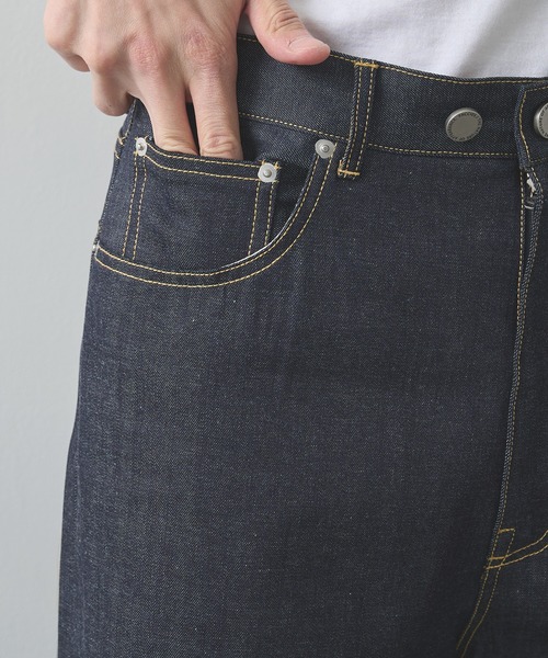 FACCIES(ファチーズ)の「【FACCIES/ファッチーズ】RIGID LIGHT OZ DENIME BAGGY PANTS(デニムパンツ・メンズ・インディゴブルー・2/1)」の8枚目の写真