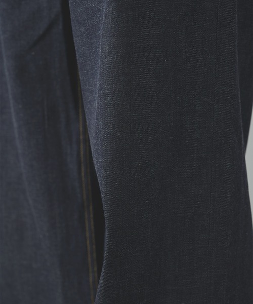 FACCIES(ファチーズ)の「【FACCIES/ファッチーズ】RIGID LIGHT OZ DENIME BAGGY PANTS(デニムパンツ・メンズ・インディゴブルー・2/1)」の9枚目の写真