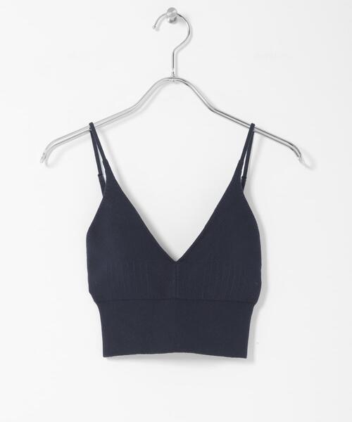 THE GOODLAND MARKET(ザグッドランドマーケット)の「nakes Organic Cotton Bra Top(キャミソール・レディース・レッド/ブラック/アイボリー・1)」の3枚目の写真
