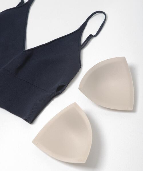 THE GOODLAND MARKET(ザグッドランドマーケット)の「nakes Organic Cotton Bra Top(キャミソール・レディース・レッド/ブラック/アイボリー・1)」の7枚目の写真