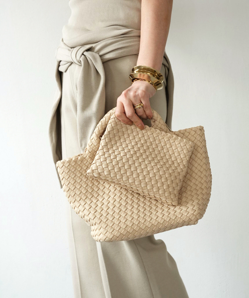 Deuxieme Classe（ドゥーズィエムクラス）の「*【NAGHEDI/ナゲディ】 BARTHS SMALL（トートバッグ・レディース・アイボリー・FREE）」の16枚目の写真