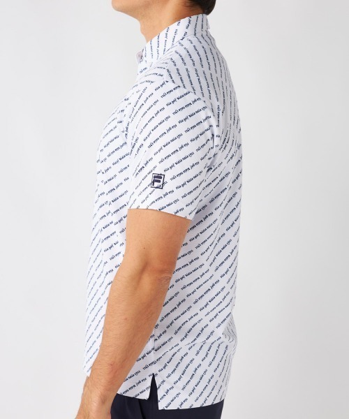 FILA GOLF(フィラゴルフ )の「【FILA GOLF:フィラゴルフ】総柄半袖シャツ 吸汗速乾 UVカット ゴルフ(シャツ/ブラウス・メンズ・その他27/ターコイズブルー/ホワイト/ネイビー・XX-LARGE/X-LARGE/LARGE/MEDIUM)」の19枚目の写真