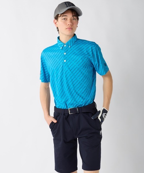FILA GOLF(フィラゴルフ )の「【FILA GOLF:フィラゴルフ】総柄半袖シャツ 吸汗速乾 UVカット ゴルフ(シャツ/ブラウス・メンズ・その他27/ターコイズブルー/ホワイト/ネイビー・XX-LARGE/X-LARGE/LARGE/MEDIUM)」の11枚目の写真