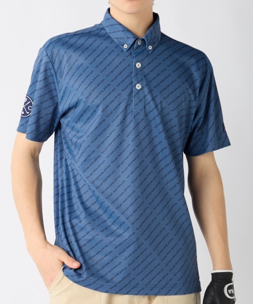 FILA GOLF(フィラゴルフ )の「【FILA GOLF:フィラゴルフ】総柄半袖シャツ 吸汗速乾 UVカット ゴルフ(シャツ/ブラウス・メンズ・その他27/ターコイズブルー/ホワイト/ネイビー・XX-LARGE/X-LARGE/LARGE/MEDIUM)」の15枚目の写真