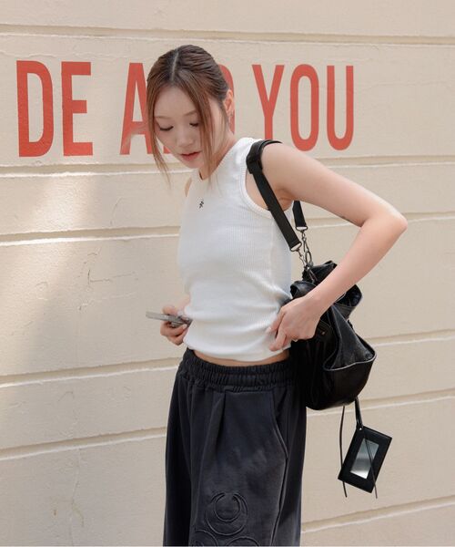 DAUSPICE(ディーオスピス)の「(DUC) Symbol Sleeveless White(Tシャツ/カットソー・レディース・ホワイト・1/2/0)」の12枚目の写真