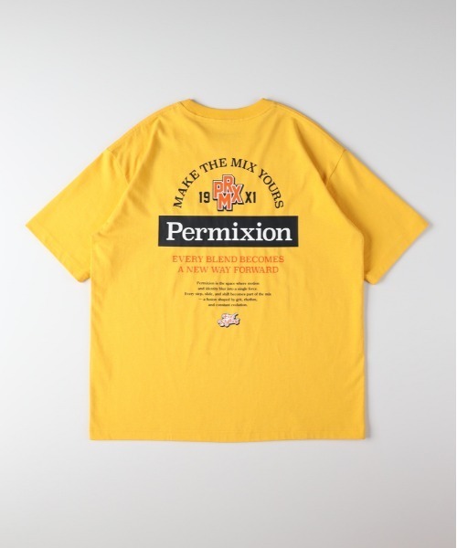 Right-on（ライトオン）の「Refurbish(リファービッシュ)【メンズ】ストリートグラフィック半袖Tシャツ（Tシャツ/カットソー・メンズ・ネイビー/イエロー/レッド/ホワイト/ブラック/オフホワイト・S/M/L/XL）」の5枚目の写真