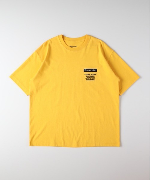 Right-on（ライトオン）の「Refurbish(リファービッシュ)【メンズ】ストリートグラフィック半袖Tシャツ（Tシャツ/カットソー・メンズ・ネイビー/イエロー/レッド/ホワイト/ブラック/オフホワイト・S/M/L/XL）」の11枚目の写真
