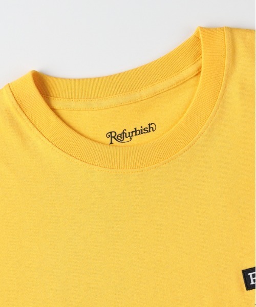 Right-on（ライトオン）の「Refurbish(リファービッシュ)【メンズ】ストリートグラフィック半袖Tシャツ（Tシャツ/カットソー・メンズ・ネイビー/イエロー/レッド/ホワイト/ブラック/オフホワイト・S/M/L/XL）」の12枚目の写真