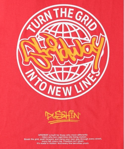 Right-on（ライトオン）の「Refurbish(リファービッシュ)【メンズ】ストリートグラフィック半袖Tシャツ（Tシャツ/カットソー・メンズ・ネイビー/イエロー/レッド/ホワイト/ブラック/オフホワイト・S/M/L/XL）」の20枚目の写真
