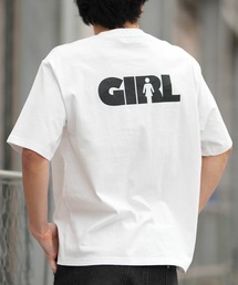 GIRL（ガール）の「【ムラサキスポーツ限定】GIRL/ガール 半袖 Tシャツ ロゴ バックプリント GR26STM02（Tシャツ/カットソー）」