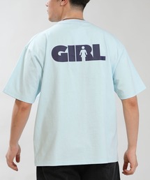 GIRL（ガール）の「【ムラサキスポーツ限定】GIRL/ガール 半袖 Tシャツ ロゴ バックプリント GR26STM02（Tシャツ/カットソー）」