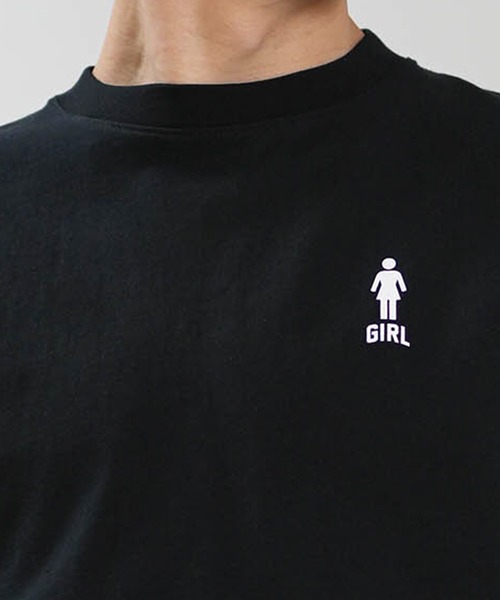 girl(ガール)の「【ムラサキスポーツ限定】GIRL/ガール 半袖 Tシャツ ロゴ バックプリント GR26STM02(Tシャツ/カットソー・メンズ・ブラック/グレイッシュブルー/ホワイト・M/L/XL)」の18枚目の写真