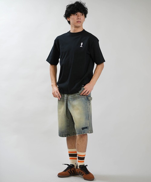 girl(ガール)の「【ムラサキスポーツ限定】GIRL/ガール 半袖 Tシャツ ロゴ バックプリント GR26STM02(Tシャツ/カットソー・メンズ・ブラック/グレイッシュブルー/ホワイト・M/L/XL)」の21枚目の写真