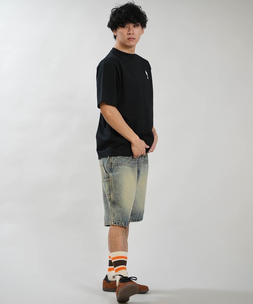 girl(ガール)の「【ムラサキスポーツ限定】GIRL/ガール 半袖 Tシャツ ロゴ バックプリント GR26STM02(Tシャツ/カットソー・メンズ・ブラック/グレイッシュブルー/ホワイト・M/L/XL)」の19枚目の写真