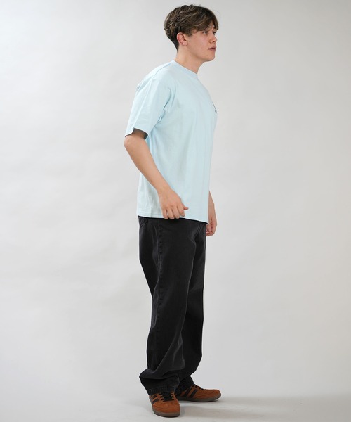 girl(ガール)の「【ムラサキスポーツ限定】GIRL/ガール 半袖 Tシャツ ロゴ バックプリント GR26STM02(Tシャツ/カットソー・メンズ・ブラック/グレイッシュブルー/ホワイト・M/L/XL)」の11枚目の写真