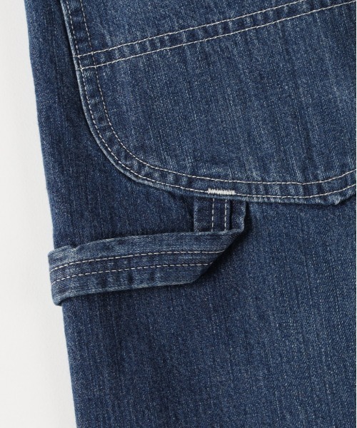 Lee（リー）の「【Lee】ペインターパンツ (ワークパンツ / ワイドシルエット / ユーズド加工 / ハンマーループ)（その他パンツ・メンズ・ダークインディゴブルー・S/M/L）」の7枚目の写真