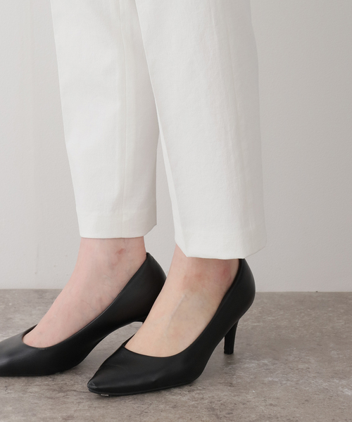 La TOTALITE(ラトータリテ)の「【洗える】ドライオックステーパードパンツ(その他パンツ・レディース・ホワイト/ベージュ・38/36)」の11枚目の写真