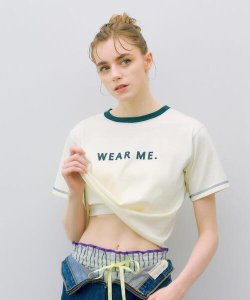 THE GOODLAND MARKET（ザグッドランドマーケット）の「ザ グッドランド マーケット　BOX RINGER  TEE（Tシャツ/カットソー・レディース・ホワイト系その他/ブルー系その他/イエロー系その他・2/1）」の22枚目の写真