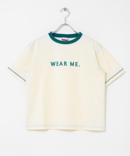 THE GOODLAND MARKET（ザグッドランドマーケット）の「ザ グッドランド マーケット　BOX RINGER  TEE（Tシャツ/カットソー・レディース・ホワイト系その他/ブルー系その他/イエロー系その他・2/1）」の6枚目の写真