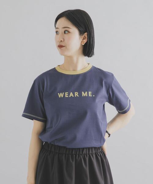 THE GOODLAND MARKET（ザグッドランドマーケット）の「ザ グッドランド マーケット　BOX RINGER  TEE（Tシャツ/カットソー・レディース・ホワイト系その他/ブルー系その他/イエロー系その他・2/1）」の14枚目の写真