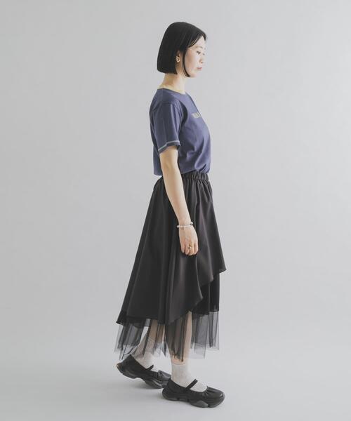 THE GOODLAND MARKET（ザグッドランドマーケット）の「ザ グッドランド マーケット　BOX RINGER  TEE（Tシャツ/カットソー・レディース・ホワイト系その他/ブルー系その他/イエロー系その他・2/1）」の17枚目の写真