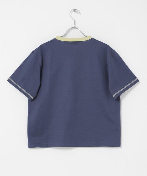 THE GOODLAND MARKET（ザグッドランドマーケット）の「ザ グッドランド マーケット　BOX RINGER  TEE（Tシャツ/カットソー・レディース・ホワイト系その他/ブルー系その他/イエロー系その他・2/1）」の21枚目の写真