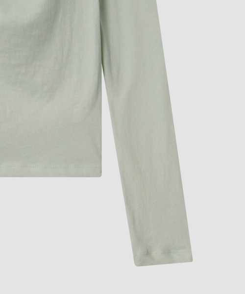 THE LILLE（ザ リル）の「Flow Cotton Drape T_Mint（Tシャツ/カットソー・レディース・その他・FREE）」の4枚目の写真