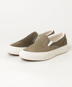 VANS ヴァンズ SLIP ON スリッポン V98CF SUEDE BROWN/WHITE 