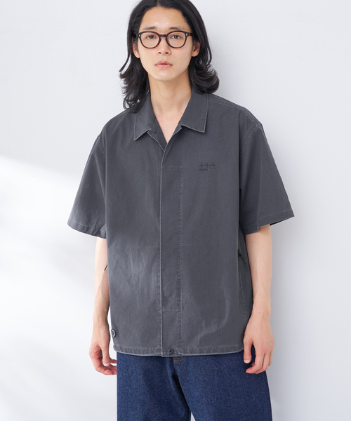 B.C STOCK(ベーセーストック)の「【吸水速乾&高通気性】FADE GRAPH POINT シャツ(シャツ/ブラウス・メンズ・グリーン系その他/チャコールグレー/ブラック/カーキ・MEDIUM/LARGE)」の13枚目の写真